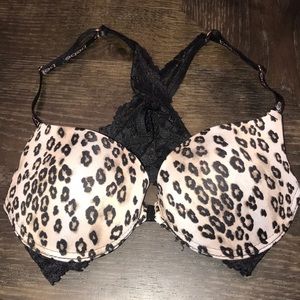 Cheetah push up bra